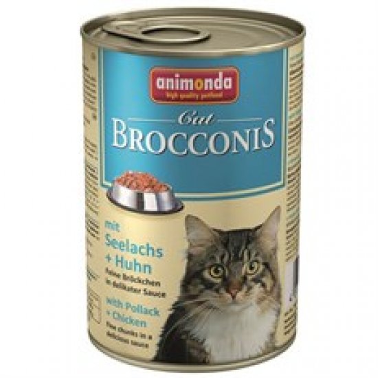 Animonda Brocconis Balık ve Tavuklu Kedi Konservesi 400 gr