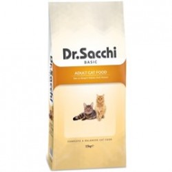 Dr. Sacchi Basic Chicken Yetişkin Kedi Maması 15 Kg