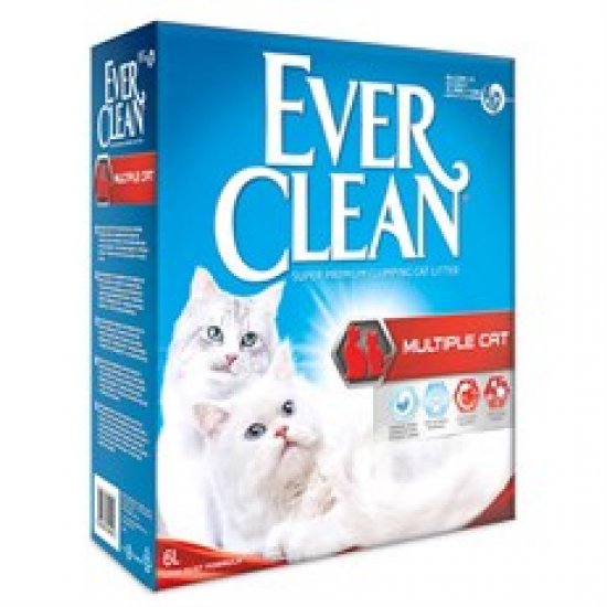 Ever Clean Multiple Cat Kedi Kumu 6 Lt