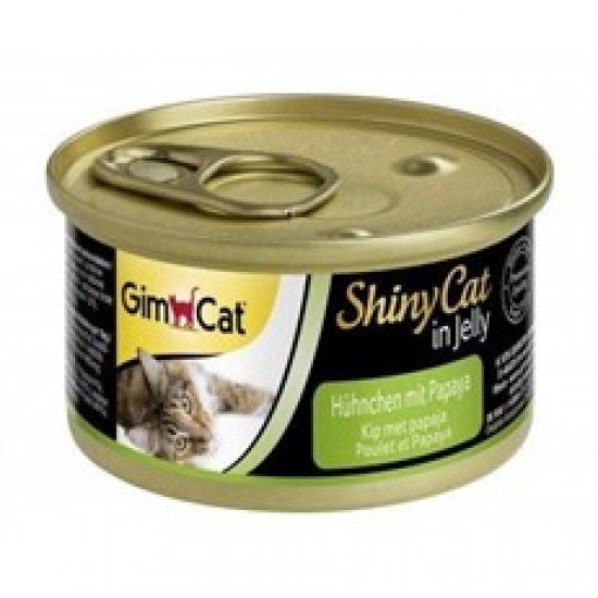 Gimcat Shinycat Tavuklu Papayali 70gr