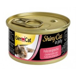 Gimcat Shinycat Tavuklu Yengeçli 70gr