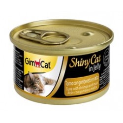 Gimcat Shinycat Tuna Balikli Karidesli Malt 70gr