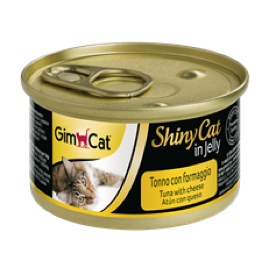 Gimcat Shinycat Tuna Balikli Peynirli 70gr