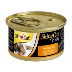 Gimcat Shinycat Tuna Balikli Tavuklu 70gr