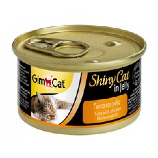 Gimcat Shinycat Tuna Balikli Tavuklu 70gr