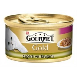 Gourmet Gold Tavşan ve Ciğerli Konserve 85 gr