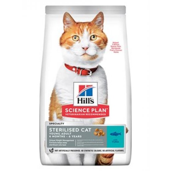 Hills Young Sterilised Ton Balıklı Kısırlaştırılmış Kedi Maması 10 Kg