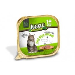 Jungle Kedi 100g Tavuklu Ezme Pate Mama