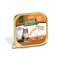 Jungle Kısır Kedi 100g Tavuklu Ezme Pate