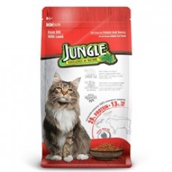 Jungle Kuzulu Yetişkin Kedi Maması 15 Kg