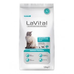 Lavital Sensitve Somonlu Yetişkin Kedi Maması 1,5 Kg