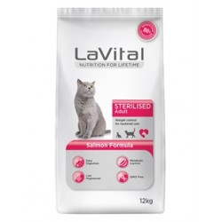 Lavital Sterilised Somonlu Kısırlaştırılmış Kedi Maması 12 Kg