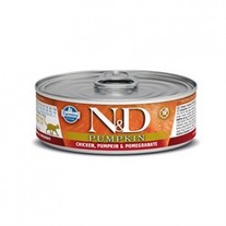 N&D Balkabaklı Tavuk ve Narlı Kedi Konservesi 80 Gr