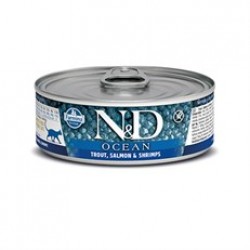 N&D Ocean Alabalık Somon ve Karidesli Kedi Konservesi 80 Gr