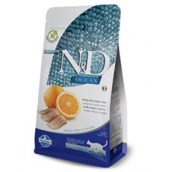 N&D Ocean Ringa Balık ve Portakallı Kedi Maması 1.5 Kg