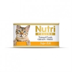 Nutri Feline Sığır Etli Tahılsız Kedi Konservesi 85 Gr