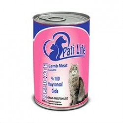 Pati Life Kuzu Etli Yetişkin Kedi Konservesi 400 Gr