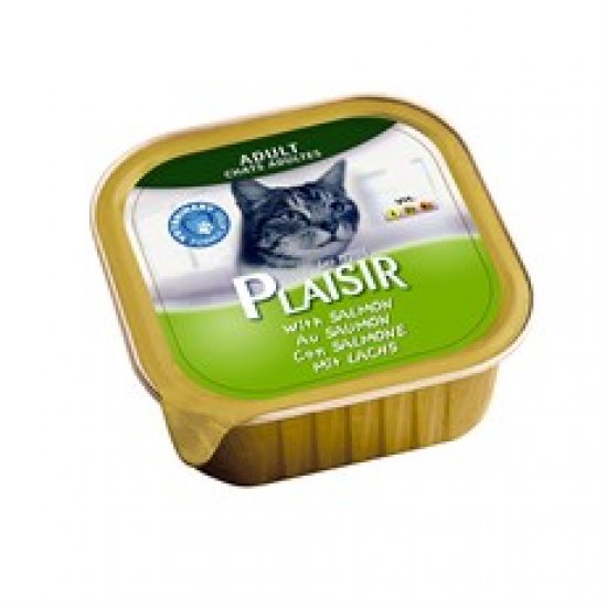 Plaisir Somonlu Pate Kedi Konservesi 100 Gr