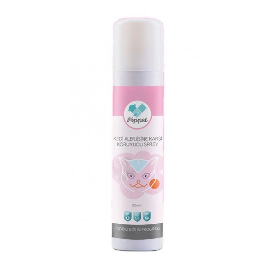 Kedi Alerjisine Karşı Koruyucu Önleyici Sprey 200 ML Kedi Alerjisine Karşı Koruyucu Önleyici Sprey 200 ML