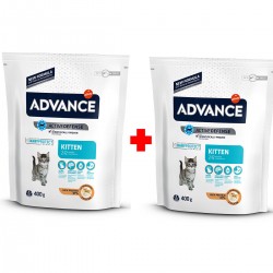 Advance Kitten Yavru Kedi Maması 400+400 gr Hediyeli