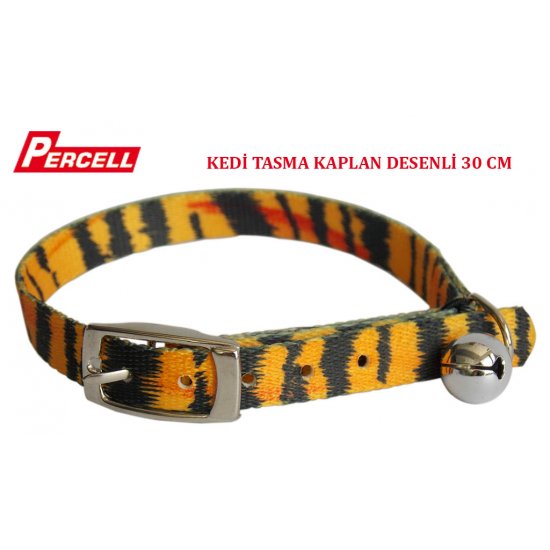 Percell Kedi Tasma Kaplan Desenli 30 Cm