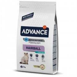Advance Sterilized Hairball Hindili Kısırlaştırılmış Kedi Maması 3 Kg