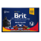 Brit Premium Pouch Kedi Maması Etli Çeşitler 4X100 Gr